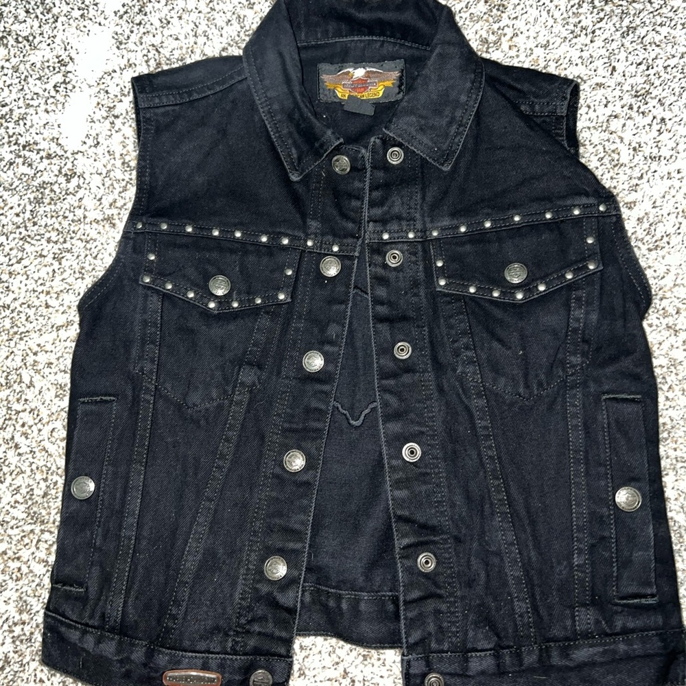Harley Davidson Jean vest
